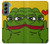 S3945 ペペ・ラブ・ミドルフィンガー Pepe Love Middle Finger Samsung Galaxy S22 Plus バックケース、フリップケース・カバー