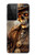 S3949 スチームパンクなスカルの喫煙 Steampunk Skull Smoking Samsung Galaxy S21 Ultra 5G バックケース、フリップケース・カバー