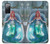 S3911 可愛いリトルマーメイド アクアスパ Cute Little Mermaid Aqua Spa Samsung Galaxy S20 FE バックケース、フリップケース・カバー