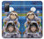 S3915 アライグマの女子 赤ちゃんナマケモノ宇宙飛行士スーツ Raccoon Girl Baby Sloth Astronaut Suit Samsung Galaxy S20 FE バックケース、フリップケース・カバー