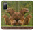 S3917 カピバラの家族 巨大モルモット Capybara Family Giant Guinea Pig Samsung Galaxy S20 FE バックケース、フリップケース・カバー