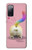 S3923 猫のお尻の虹のしっぽ Cat Bottom Rainbow Tail Samsung Galaxy S20 FE バックケース、フリップケース・カバー
