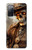 S3949 スチームパンクなスカルの喫煙 Steampunk Skull Smoking Samsung Galaxy S20 FE バックケース、フリップケース・カバー