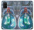 S3912 可愛いリトルマーメイド アクアスパ Cute Little Mermaid Aqua Spa Samsung Galaxy S20 Plus, Galaxy S20+ バックケース、フリップケース・カバー