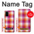 S3941 LGBT レズビアン プライド フラグ チェック柄 LGBT Lesbian Pride Flag Plaid Samsung Galaxy S20 Plus, Galaxy S20+ バックケース、フリップケース・カバー