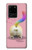 S3923 猫のお尻の虹のしっぽ Cat Bottom Rainbow Tail Samsung Galaxy S20 Ultra バックケース、フリップケース・カバー