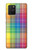 S3942 LGBTQ レインボーチェック柄タータンチェック LGBTQ Rainbow Plaid Tartan Samsung Galaxy S10 Lite バックケース、フリップケース・カバー