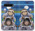 S3915 アライグマの女子 赤ちゃんナマケモノ宇宙飛行士スーツ Raccoon Girl Baby Sloth Astronaut Suit Samsung Galaxy S10 5G バックケース、フリップケース・カバー