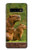 S3917 カピバラの家族 巨大モルモット Capybara Family Giant Guinea Pig Samsung Galaxy S10 Plus バックケース、フリップケース・カバー