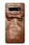 S3940 レザーマッドフェイスグラフィックペイント Leather Mad Face Graphic Paint Samsung Galaxy S10 Plus バックケース、フリップケース・カバー