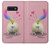 S3923 猫のお尻の虹のしっぽ Cat Bottom Rainbow Tail Samsung Galaxy S10e バックケース、フリップケース・カバー