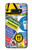 S3960 安全標識ステッカー コラージュ Safety Signs Sticker Collage Samsung Galaxy S10e バックケース、フリップケース・カバー