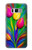 S3926 カラフルなチューリップの油絵 Colorful Tulip Oil Painting Samsung Galaxy S8 Plus バックケース、フリップケース・カバー