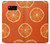 S3946 オレンジのシームレスなパターン Seamless Orange Pattern Samsung Galaxy S8 バックケース、フリップケース・カバー