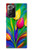 S3926 カラフルなチューリップの油絵 Colorful Tulip Oil Painting Samsung Galaxy Note 20 Ultra, Ultra 5G バックケース、フリップケース・カバー