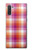 S3941 LGBT レズビアン プライド フラグ チェック柄 LGBT Lesbian Pride Flag Plaid Samsung Galaxy Note 10 バックケース、フリップケース・カバー