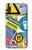 S3960 安全標識ステッカー コラージュ Safety Signs Sticker Collage Samsung Galaxy A10e バックケース、フリップケース・カバー
