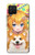 S3918 赤ちゃんコーギー犬コーギー女の子キャンディー Baby Corgi Dog Corgi Girl Candy Samsung Galaxy A12 バックケース、フリップケース・カバー