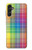 S3942 LGBTQ レインボーチェック柄タータンチェック LGBTQ Rainbow Plaid Tartan Samsung Galaxy A14 5G バックケース、フリップケース・カバー