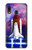 S3913 カラフルな星雲スペースシャトル Colorful Nebula Space Shuttle Samsung Galaxy A20, Galaxy A30 バックケース、フリップケース・カバー