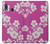 S3924 桜のピンクの背景 Cherry Blossom Pink Background Samsung Galaxy A20, Galaxy A30 バックケース、フリップケース・カバー