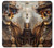 S3949 スチームパンクなスカルの喫煙 Steampunk Skull Smoking Samsung Galaxy A20, Galaxy A30 バックケース、フリップケース・カバー