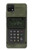 S3959 ミリタティ ラジオ グラフィック プリント Military Radio Graphic Print Samsung Galaxy A22 5G バックケース、フリップケース・カバー