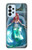 S3911 可愛いリトルマーメイド アクアスパ Cute Little Mermaid Aqua Spa Samsung Galaxy A23 バックケース、フリップケース・カバー
