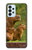 S3917 カピバラの家族 巨大モルモット Capybara Family Giant Guinea Pig Samsung Galaxy A23 バックケース、フリップケース・カバー