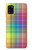 S3942 LGBTQ レインボーチェック柄タータンチェック LGBTQ Rainbow Plaid Tartan Samsung Galaxy A31 バックケース、フリップケース・カバー