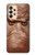 S3940 レザーマッドフェイスグラフィックペイント Leather Mad Face Graphic Paint Samsung Galaxy A33 5G バックケース、フリップケース・カバー
