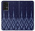 S3950 テキスタイル タイ ブルー パターン Textile Thai Blue Pattern Samsung Galaxy A33 5G バックケース、フリップケース・カバー