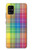 S3942 LGBTQ レインボーチェック柄タータンチェック LGBTQ Rainbow Plaid Tartan Samsung Galaxy A41 バックケース、フリップケース・カバー