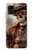 S3949 スチームパンクなスカルの喫煙 Steampunk Skull Smoking Samsung Galaxy A41 バックケース、フリップケース・カバー