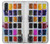 S3956 水彩パレットボックスグラフィック Watercolor Palette Box Graphic Samsung Galaxy A50 バックケース、フリップケース・カバー