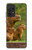 S3917 カピバラの家族 巨大モルモット Capybara Family Giant Guinea Pig Samsung Galaxy A52, Galaxy A52 5G バックケース、フリップケース・カバー