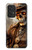 S3949 スチームパンクなスカルの喫煙 Steampunk Skull Smoking Samsung Galaxy A53 5G バックケース、フリップケース・カバー