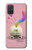 S3923 猫のお尻の虹のしっぽ Cat Bottom Rainbow Tail Samsung Galaxy A71 5G バックケース、フリップケース・カバー