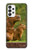 S3917 カピバラの家族 巨大モルモット Capybara Family Giant Guinea Pig Samsung Galaxy A73 5G バックケース、フリップケース・カバー