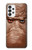 S3940 レザーマッドフェイスグラフィックペイント Leather Mad Face Graphic Paint Samsung Galaxy A73 5G バックケース、フリップケース・カバー
