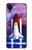 S3913 カラフルな星雲スペースシャトル Colorful Nebula Space Shuttle Samsung Galaxy A03 Core バックケース、フリップケース・カバー