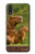 S3917 カピバラの家族 巨大モルモット Capybara Family Giant Guinea Pig Samsung Galaxy A01 バックケース、フリップケース・カバー