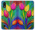 S3926 カラフルなチューリップの油絵 Colorful Tulip Oil Painting Samsung Galaxy A01 バックケース、フリップケース・カバー