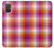 S3941 LGBT レズビアン プライド フラグ チェック柄 LGBT Lesbian Pride Flag Plaid Samsung Galaxy A71 バックケース、フリップケース・カバー