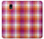 S3941 LGBT レズビアン プライド フラグ チェック柄 LGBT Lesbian Pride Flag Plaid Samsung Galaxy J3 (2018), J3 Star, J3 V 3rd Gen, J3 Orbit, J3 Achieve, Express Prime 3, Amp Prime 3 バックケース、フリップケース・カバー