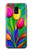 S3926 カラフルなチューリップの油絵 Colorful Tulip Oil Painting Samsung Galaxy J6 (2018) バックケース、フリップケース・カバー