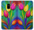 S3926 カラフルなチューリップの油絵 Colorful Tulip Oil Painting Samsung Galaxy A8 (2018) バックケース、フリップケース・カバー