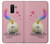 S3923 猫のお尻の虹のしっぽ Cat Bottom Rainbow Tail Samsung Galaxy A6 (2018) バックケース、フリップケース・カバー