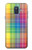 S3942 LGBTQ レインボーチェック柄タータンチェック LGBTQ Rainbow Plaid Tartan Samsung Galaxy A6 (2018) バックケース、フリップケース・カバー