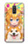 S3918 赤ちゃんコーギー犬コーギー女の子キャンディー Baby Corgi Dog Corgi Girl Candy Samsung Galaxy A6+ (2018), J8 Plus 2018, A6 Plus 2018  バックケース、フリップケース・カバー